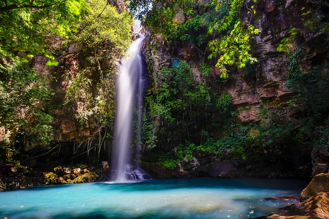 Rio Celeste hiking activity in Costa Rica